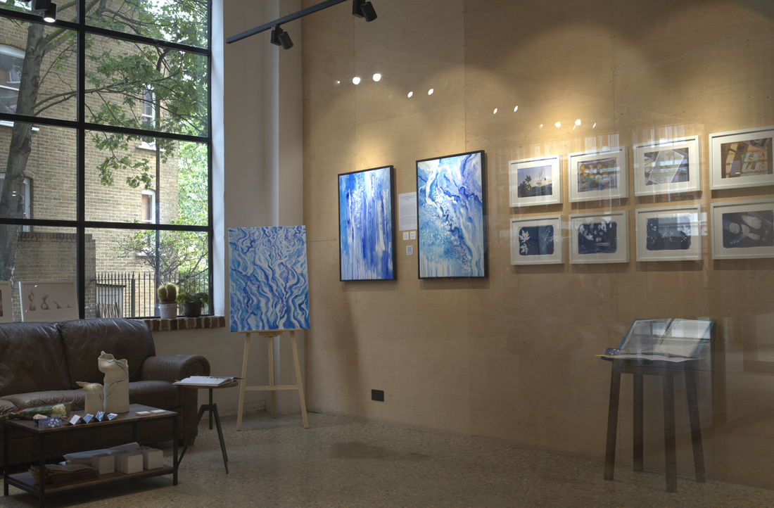 London Exhibitions | Visualizing Time Through Cyanotypes (2024) by Finola Prejady