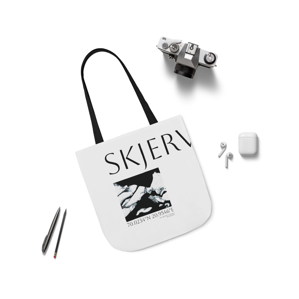 Skjervøy's Frost Canvas Tote Bag