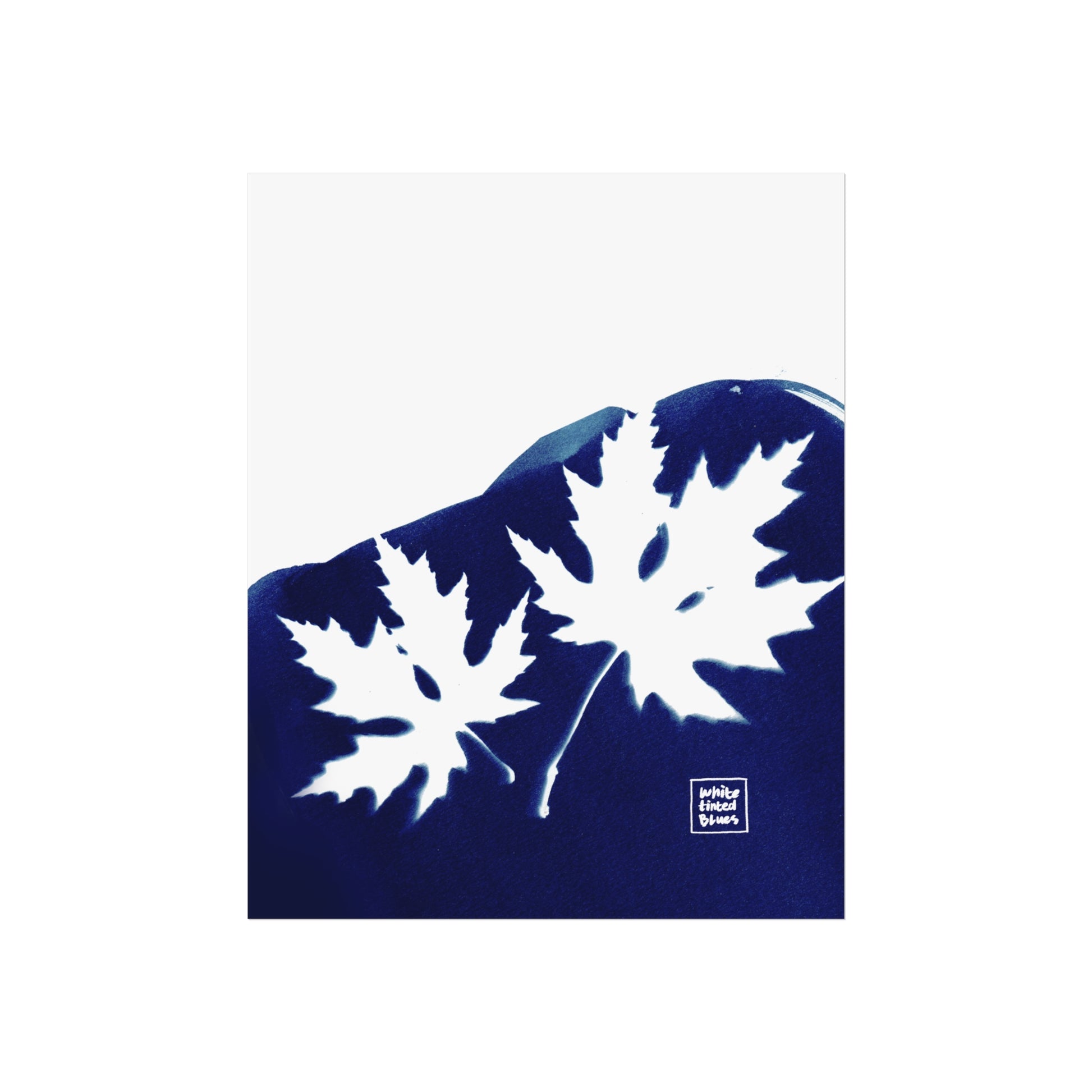 07. A Twin | Cyanotype Collection | 8x10" Giclée Fine Art Print