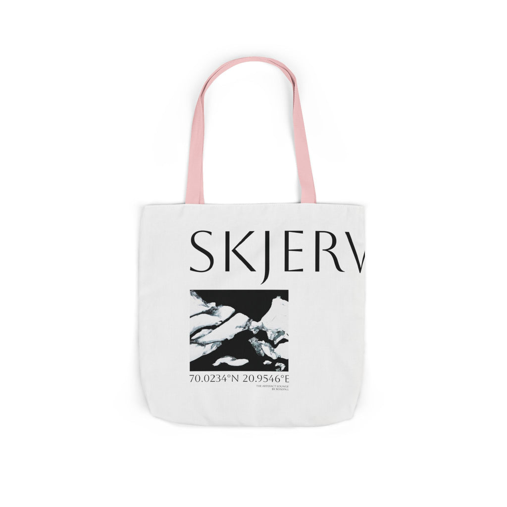 Skjervøy's Frost Canvas Tote Bag