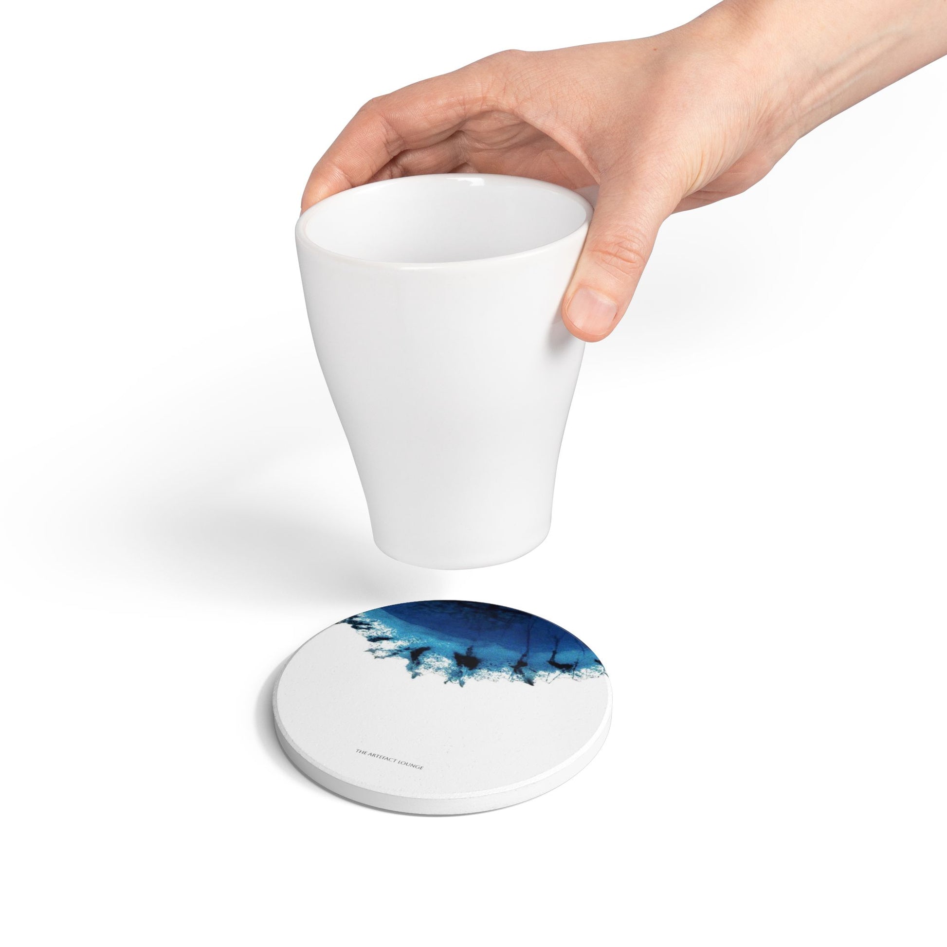 Arctic Oasis Ceramic Coaster