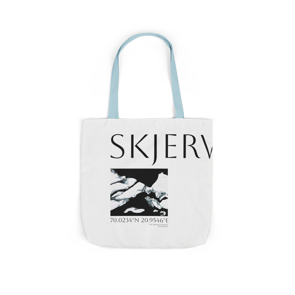 Skjervøy's Frost Canvas Tote Bag