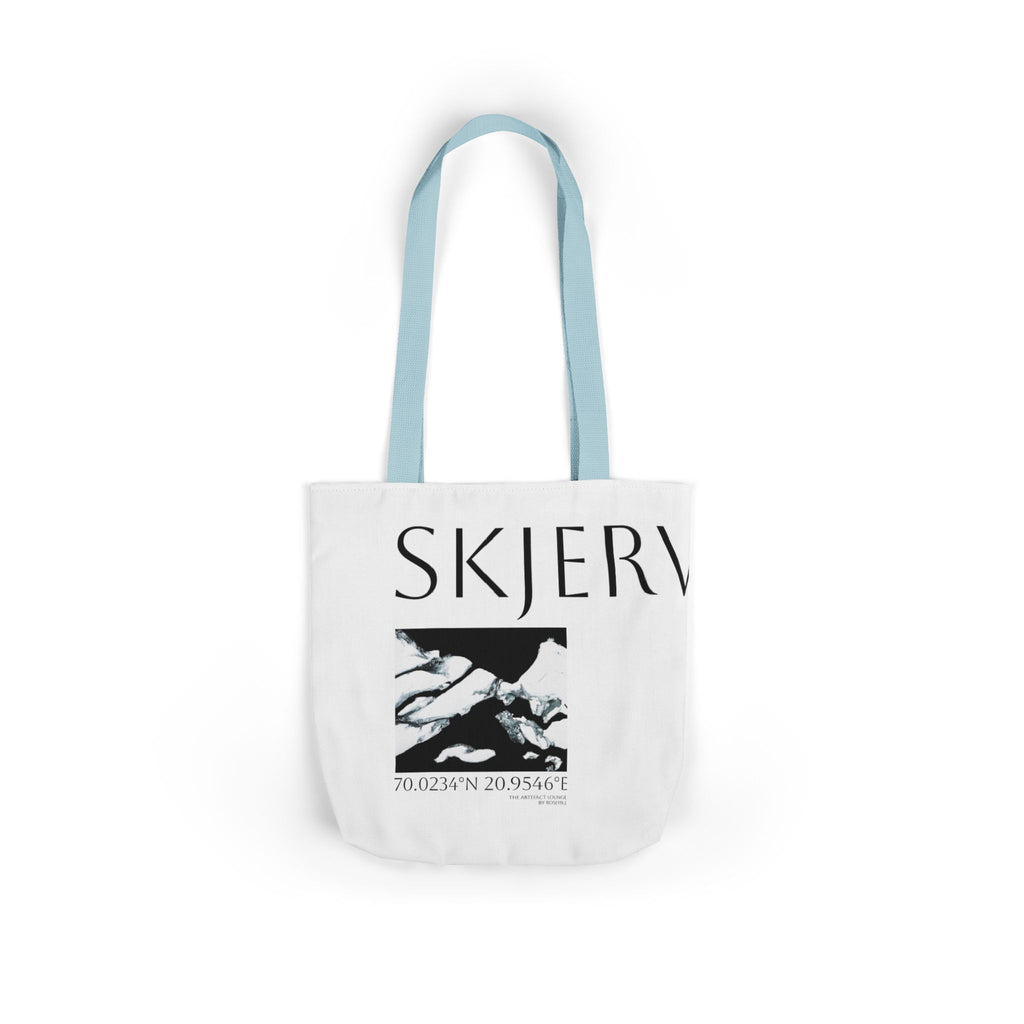 Skjervøy's Frost Canvas Tote Bag