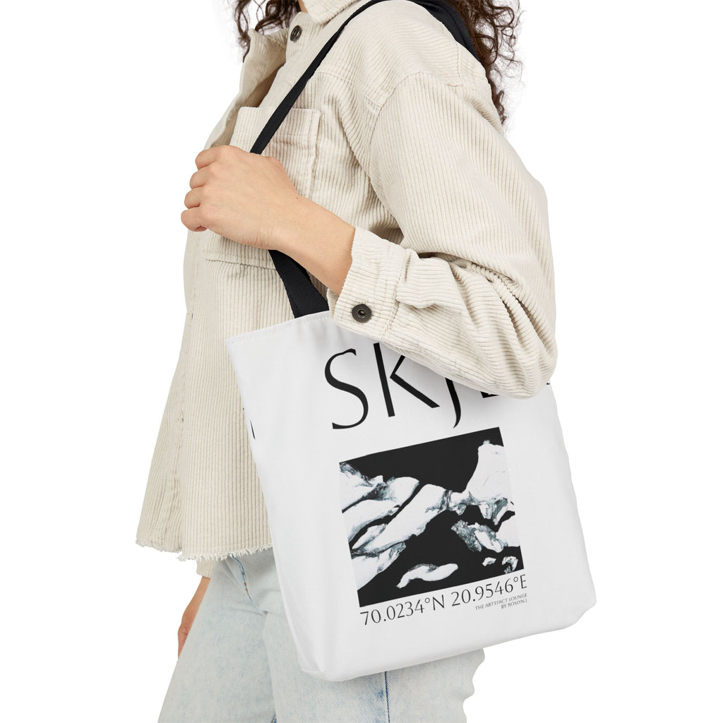 Skjervøy's Frost Canvas Tote Bag