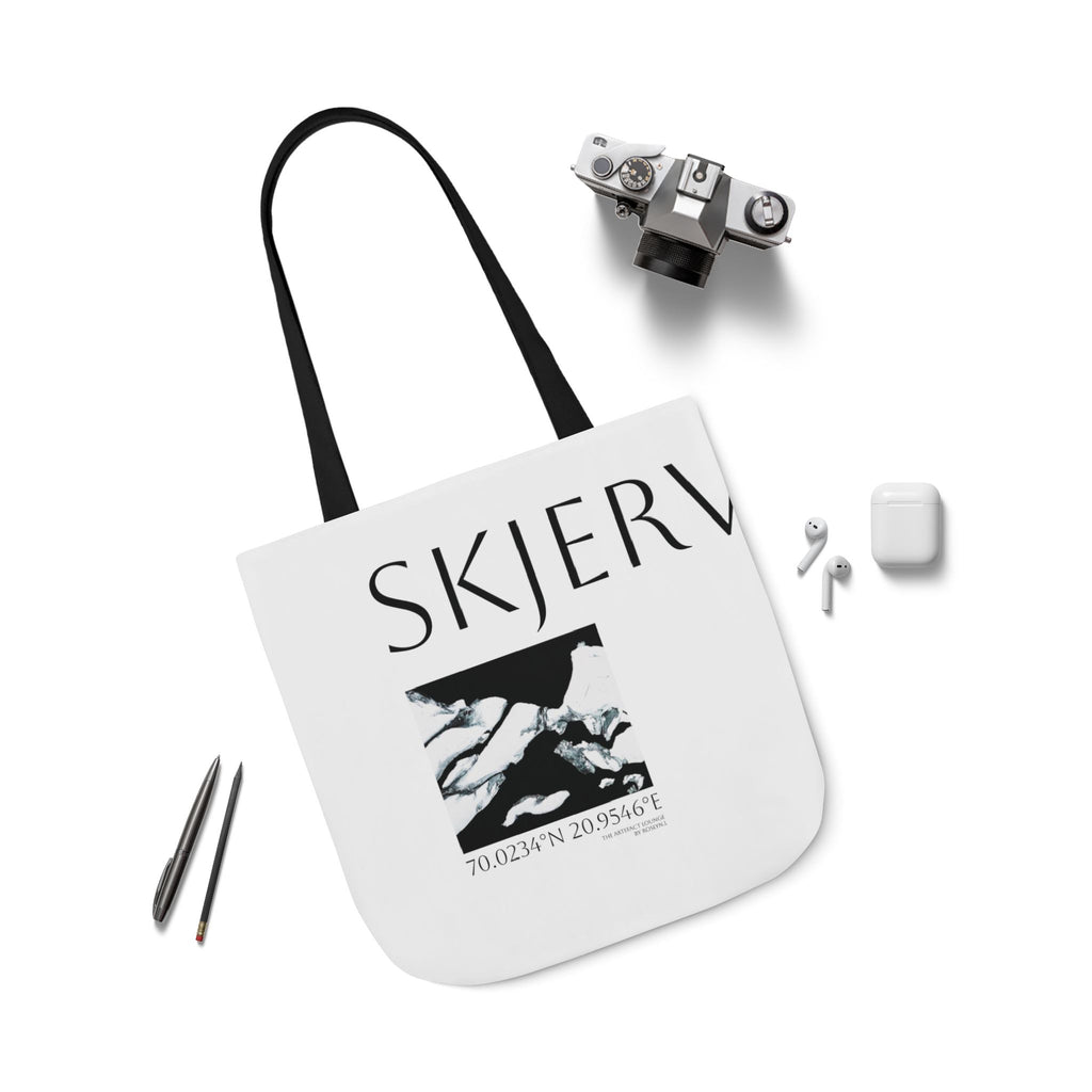 Skjervøy's Frost Canvas Tote Bag