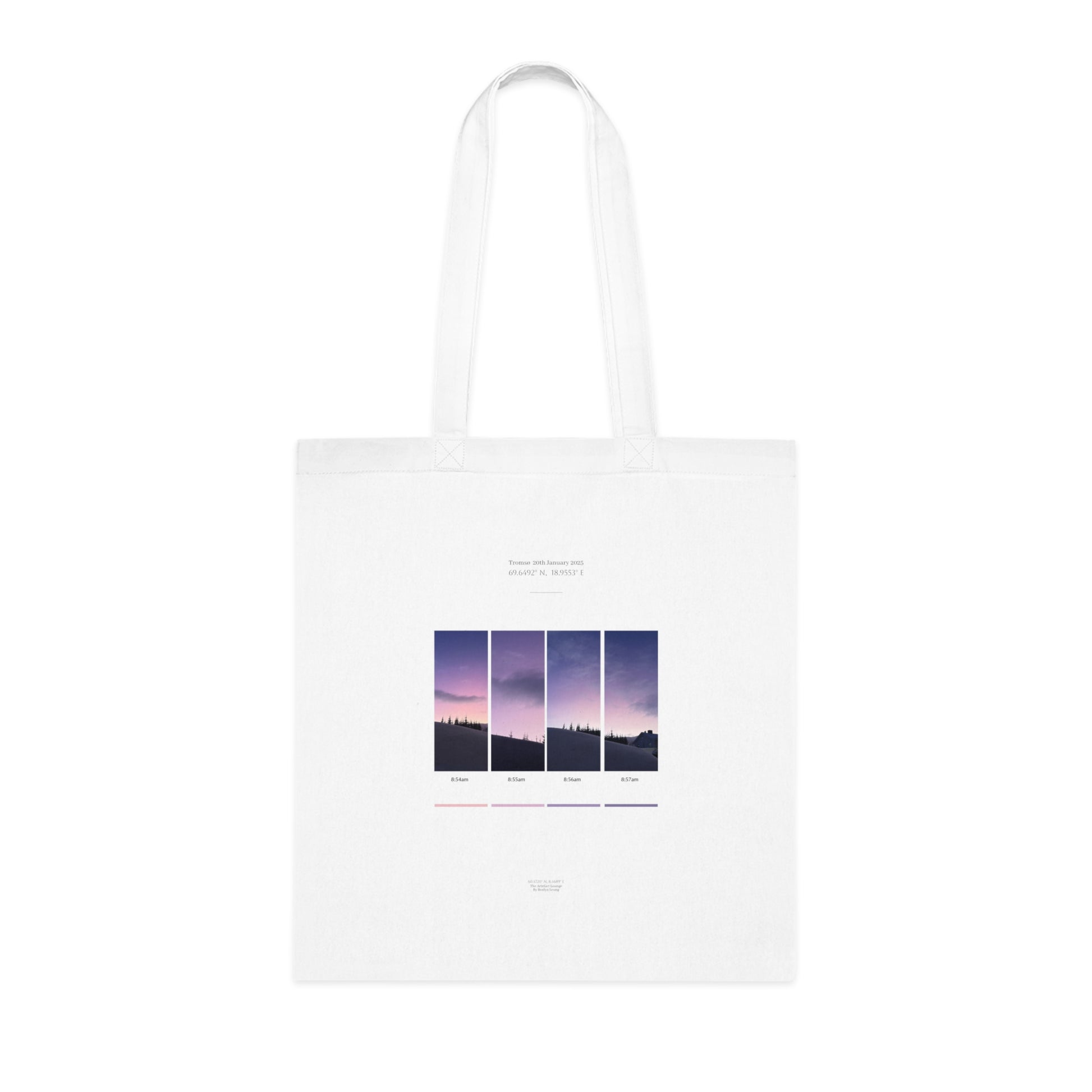 Time Capture of Skjervøya Canvas Tote Bag