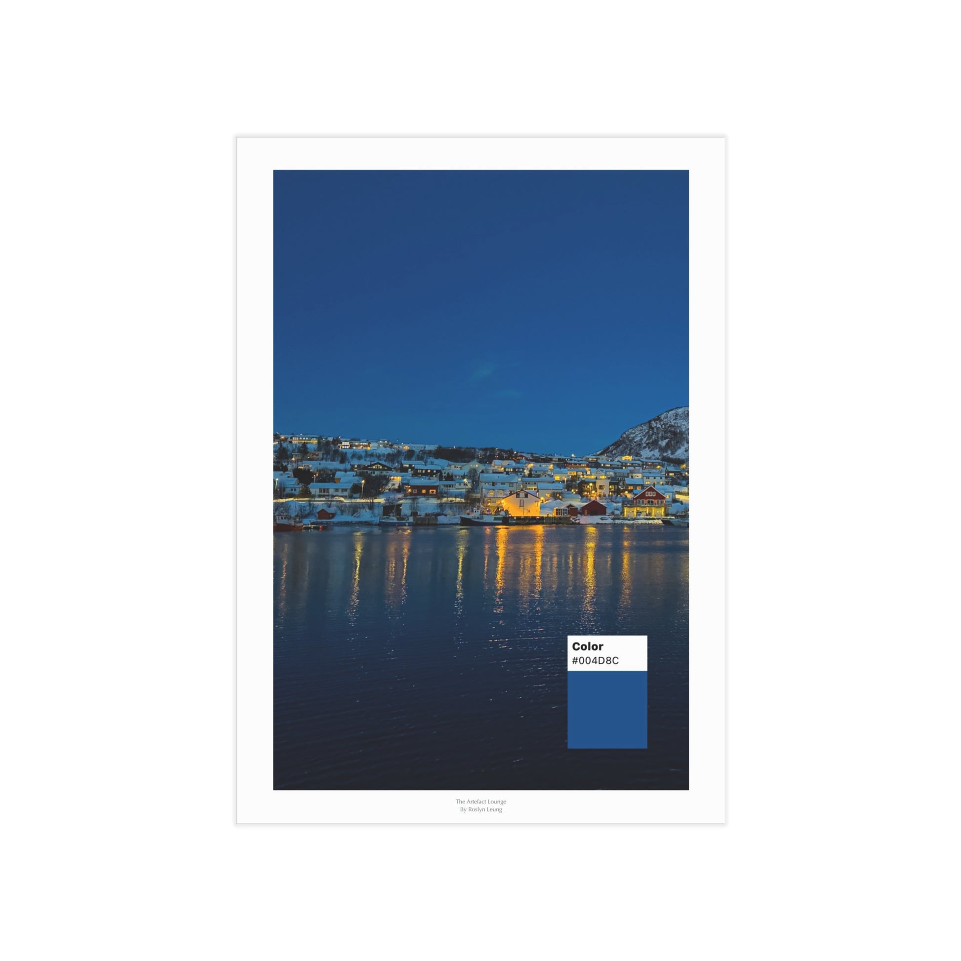 Skjervøya 01 | Blue Light Hours Photographic Print Series