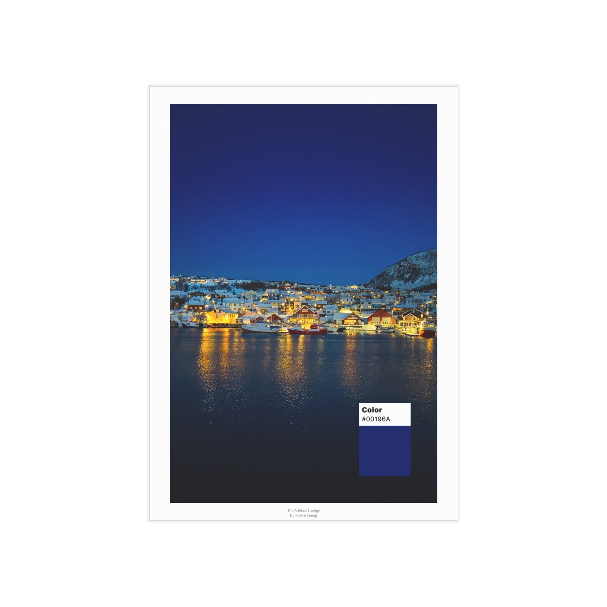 Skjervøya 02 | Blue Light Hours Photographic Print Series