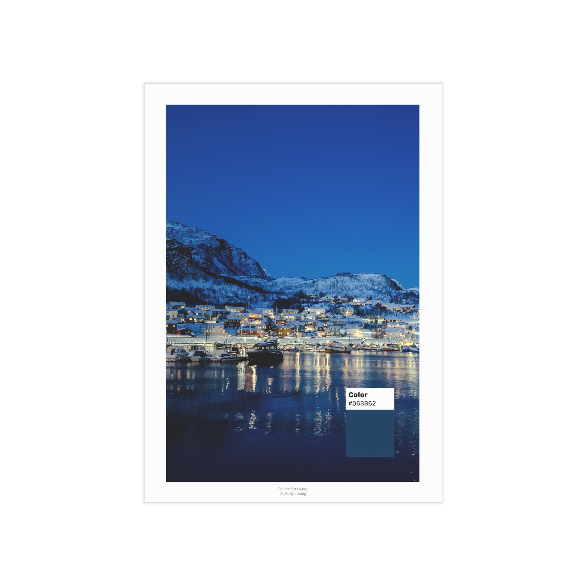 Skjervøya 03 | Blue Light Hours Photographic Print Series