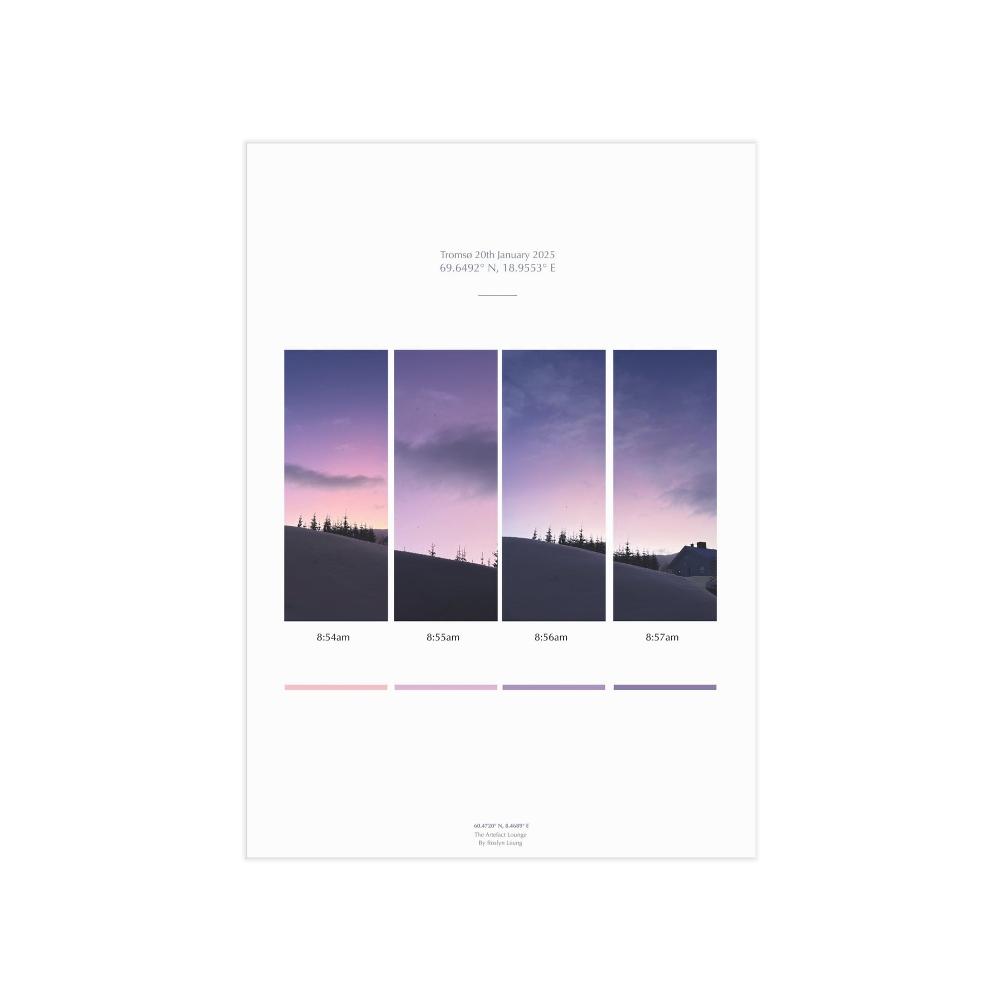 Time Capture of Skjervøya 01 | Limited Edition Print