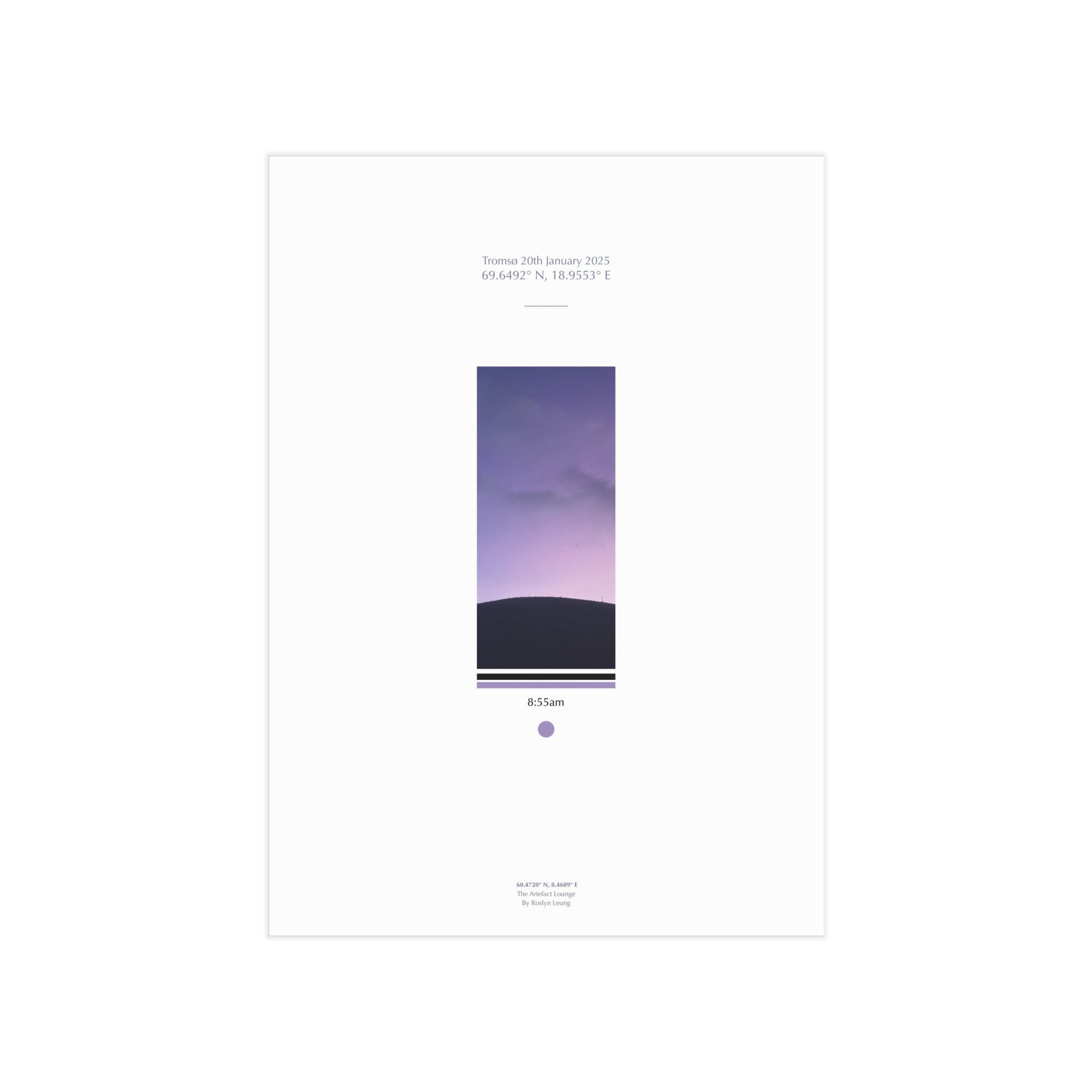 Time Capture of Skjervøya 02 | Limited Edition Print