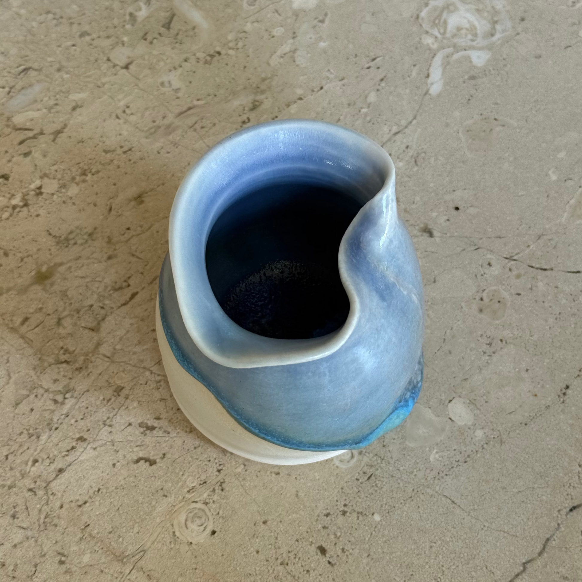Les Sensor Cup 2 Piece Set | Melting Glacier Stoneware Series
