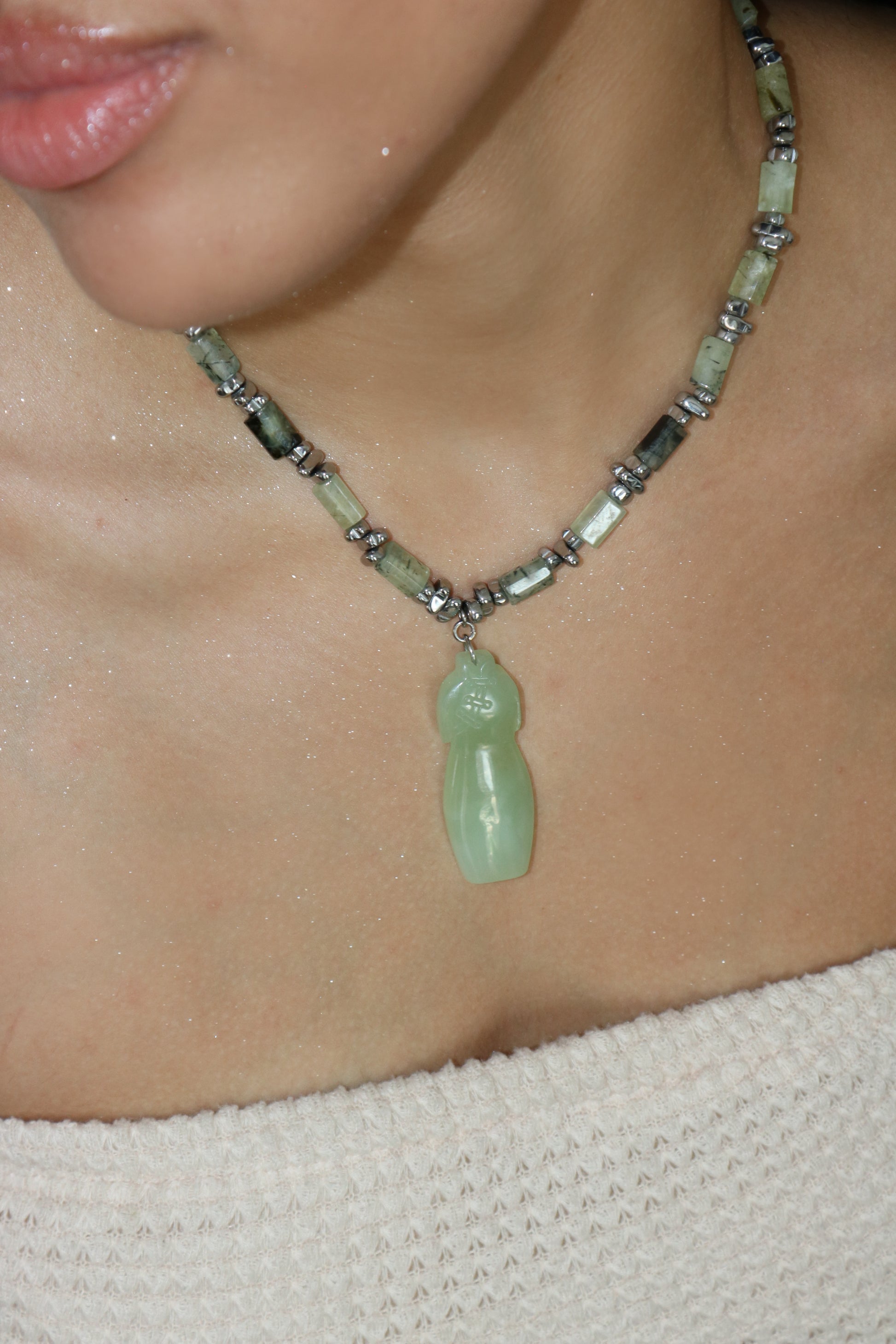 Dress Pendant | Jade Necklace