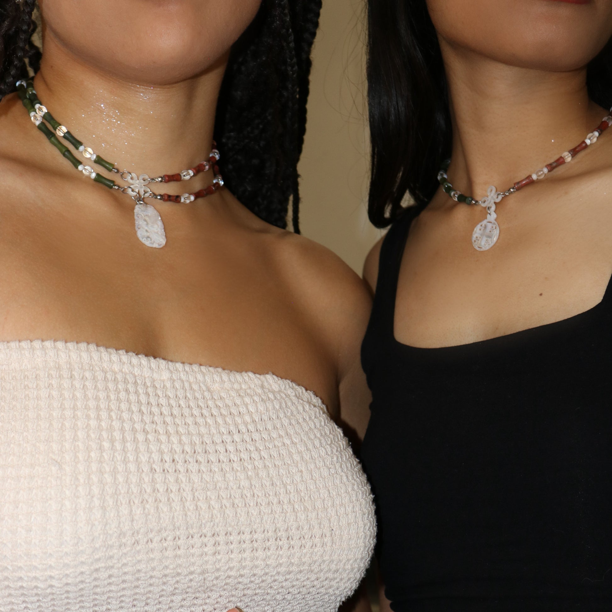 Bamboo | Twin Necklace Collection