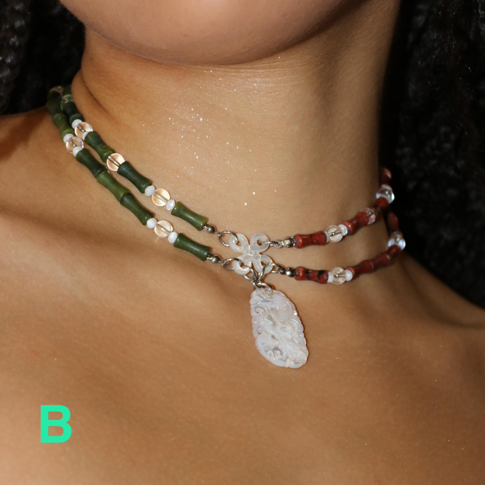 Bamboo | Twin Necklace Collection